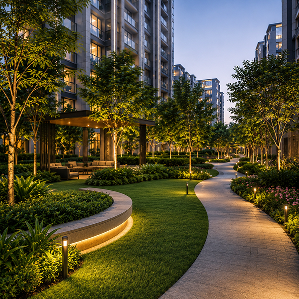 Landscaped Podium Gardens